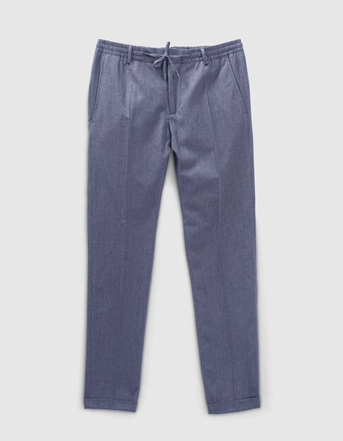 Men’s indigo denim-look joggers - IKKS