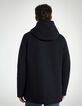 Dark Navy Herrenmantel in Dufflecoat-Optik-3