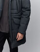 Plumas largo antracita poliéster reciclado hombre-5 Plumas largo antracita poliéster reciclado hombre-5