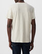 Men&rsquo;s gesso organic cotton Essential round-neck T-shirt-2