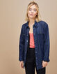 Chaqueta vaquera brut estilo sahariana tachuelas I.Code-5