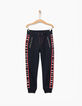 Pantalon navy à bandes latérales garçon-2