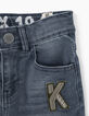 Vaquero skinny blue grey con parches niño -3