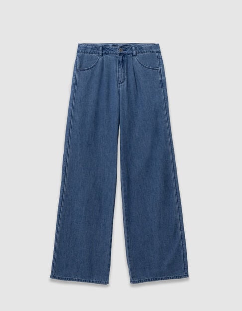 Soft blue jeans for girl - IKKS