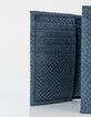 The Trader black snakeskin- effect leather wallet-6