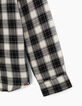 Boys’ black checked shirt -5