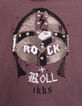 Camiseta dark purple algodón ecológico casco bebé niño -2