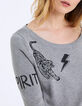 Damenpullover in Grau-4