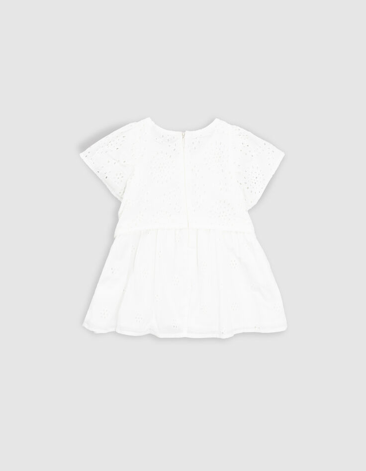 Blouse blanche broderie anglaise fille-4