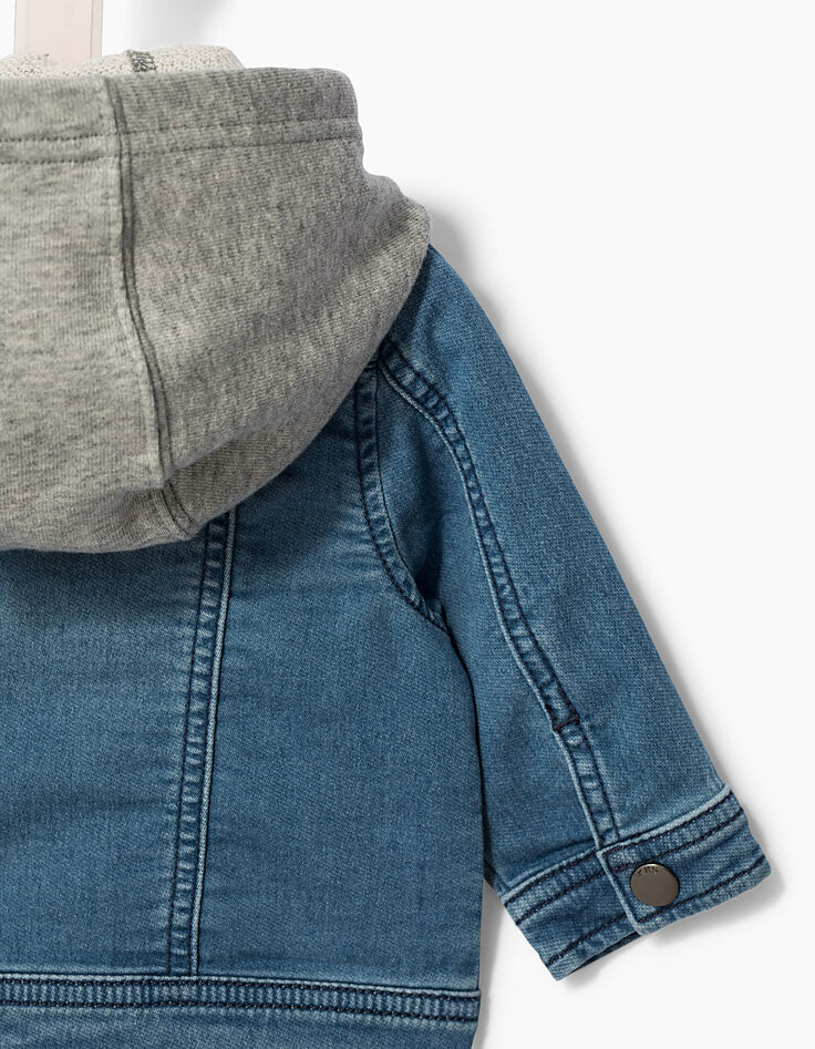 Blouson en jean stone blue bébé garçon -5