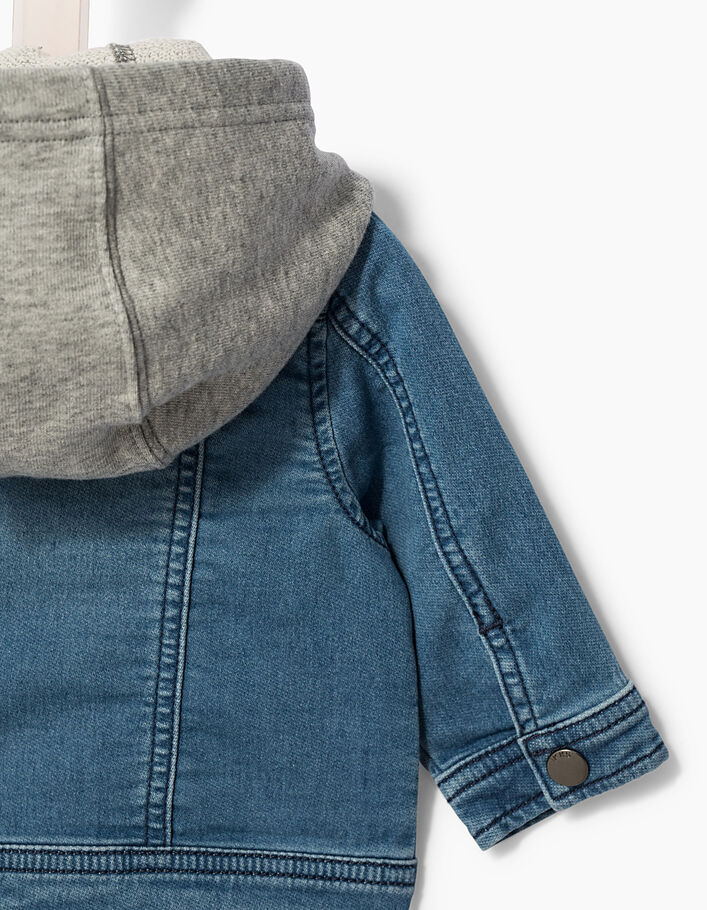Stone blue jeansjack voor babyjongens  - IKKS