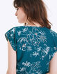 Top en crêpe imprimé palm jungle femme-5