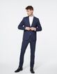 Veste de costume indigo prince-de-galles Homme TRAVEL SUIT-5