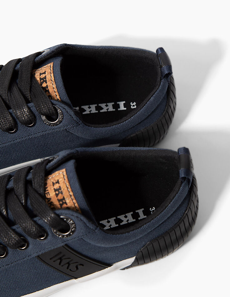 Boys’ navy trainers-6