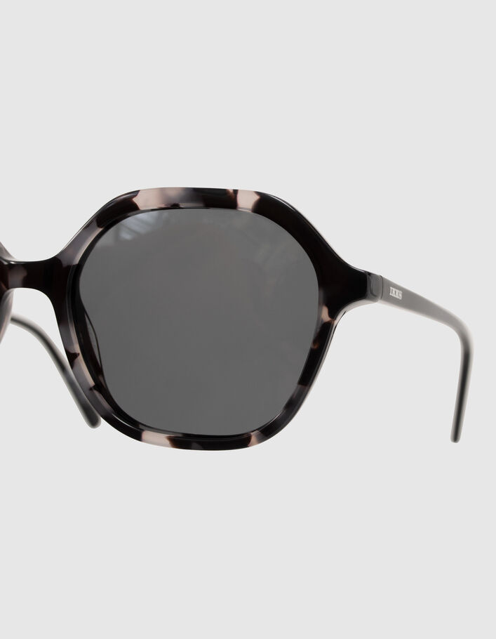Lunettes solaires fille écaille noir-5