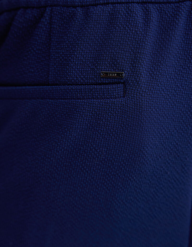Herenjoggingbroek indigo seersucker-7