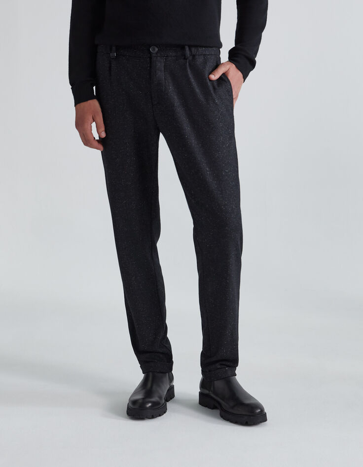 Men’s charcoal Pure Edition suit trousers-2