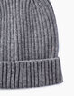 Bonnet gris tricot côtelé Sisterhood fille-4