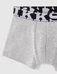 Boys' navy and grey boxers-6