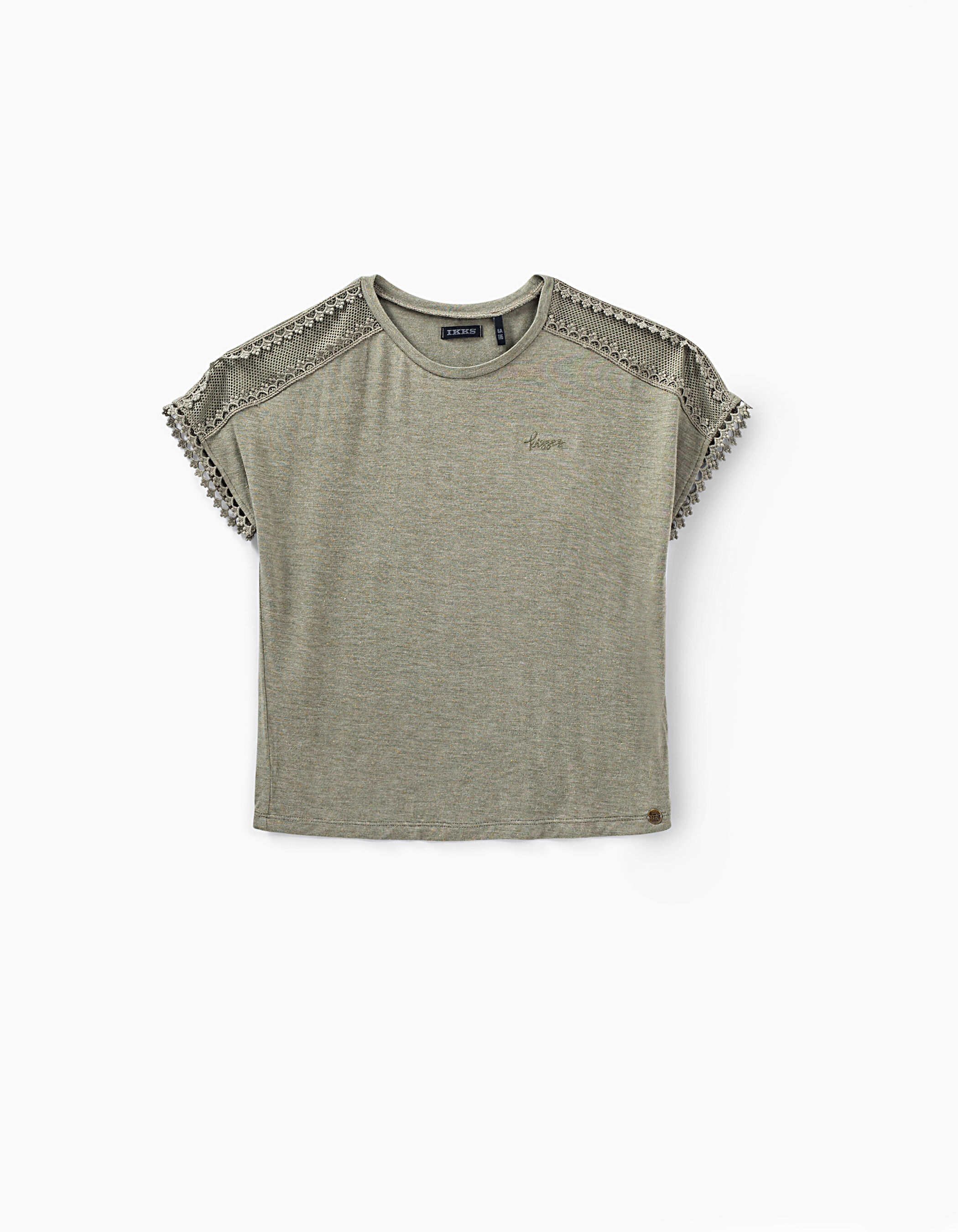 Camiseta rejilla niña new arrivals