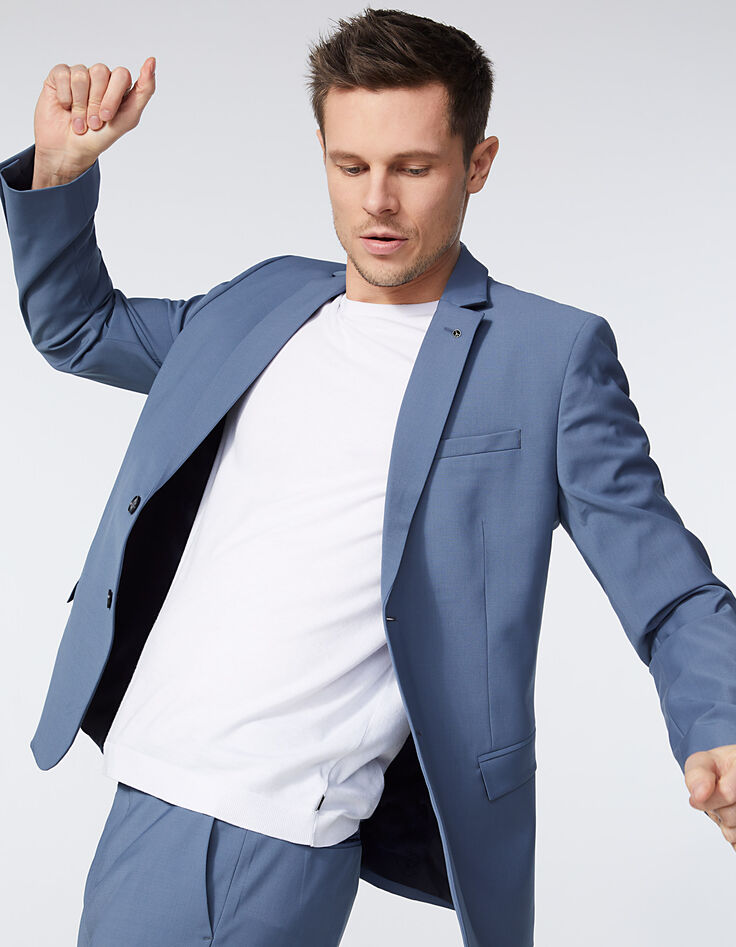 Men’s stone suit jacket-2