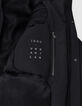 Zwarte pufferjas graniet nylon WATERPROOF BREATHABLE Heren-5
