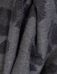 Black leopard jacquard scarf-6