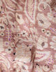 Pantalon rose imprimé cachemire floral fille-8