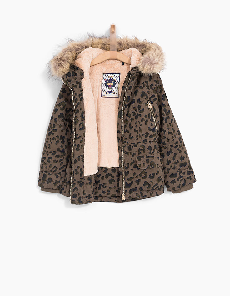 Parka léopard fille-3