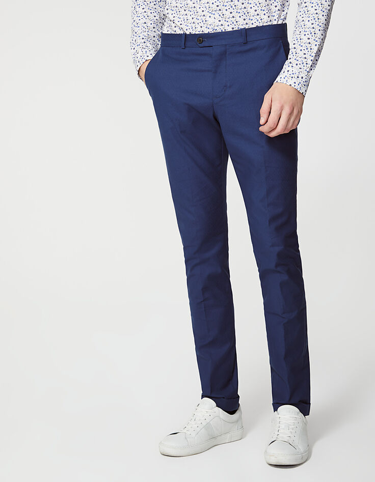 Men's blue trousers-1