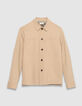 Chaqueta de traje de esp&iacute;ritu overshirt beige oscuro-6