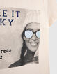 T-shirt cropped mastic visuel fille et message fille-4