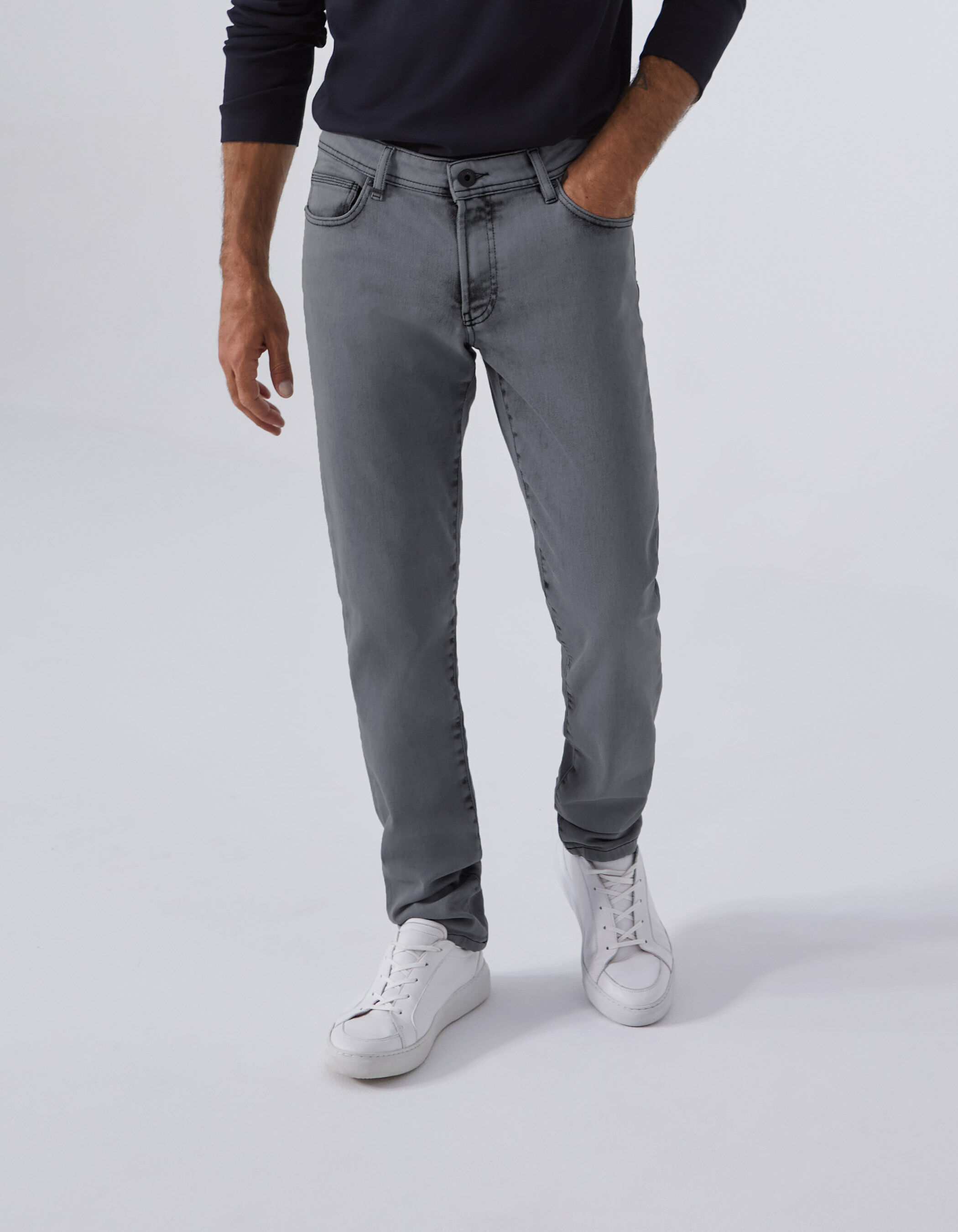 Jean SLIM bleu gris Homme