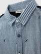 Chemise bi-mati&egrave;re rayures et motifs &eacute;t&eacute; b&eacute;b&eacute; gar&ccedil;on-5