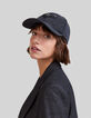 Damen-Jeans-Cap Anthrazit mit Fischgr&auml;te-7