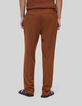 Pure Edition-Pantalon de costume cognac Homme-3
