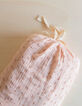 Parure de lit rose gaze bio taie 50x75 GABRIELLE PARIS-2