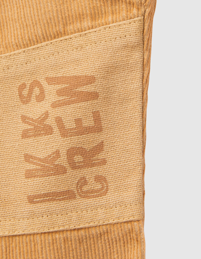 Pantalon camel mix matières élastiqué bébé garçon-6