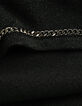 Schwarzer Damenfeinstrickpullover Lurex Schmuckhals-7