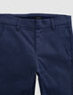 Pantalon de costume cérémonie marine garçon-4