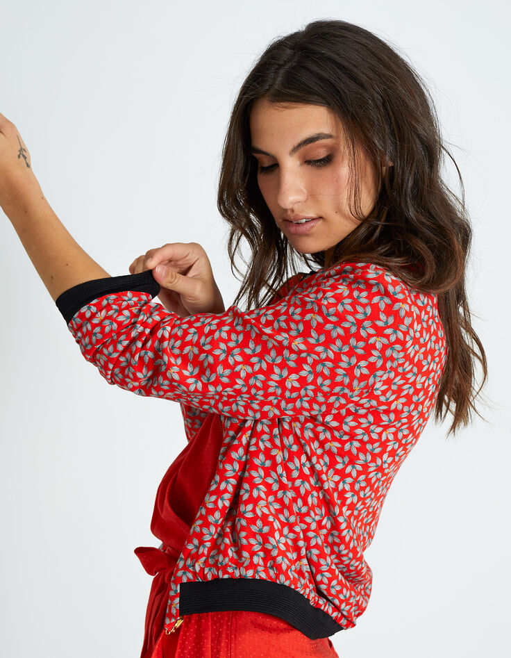 Teddy reversible amapola estampado-1