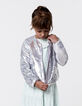 Bomber silver sequins brodés fille-2