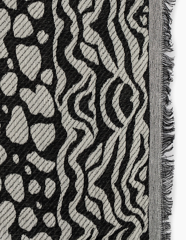 Pañuelo jacquard animal-3