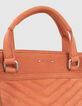 Shopper 1440 MEDIUM PASTEL terracotta kleur dames-4