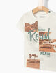 Kittgraues T-Shirt mit Autos für Babyjungen -2