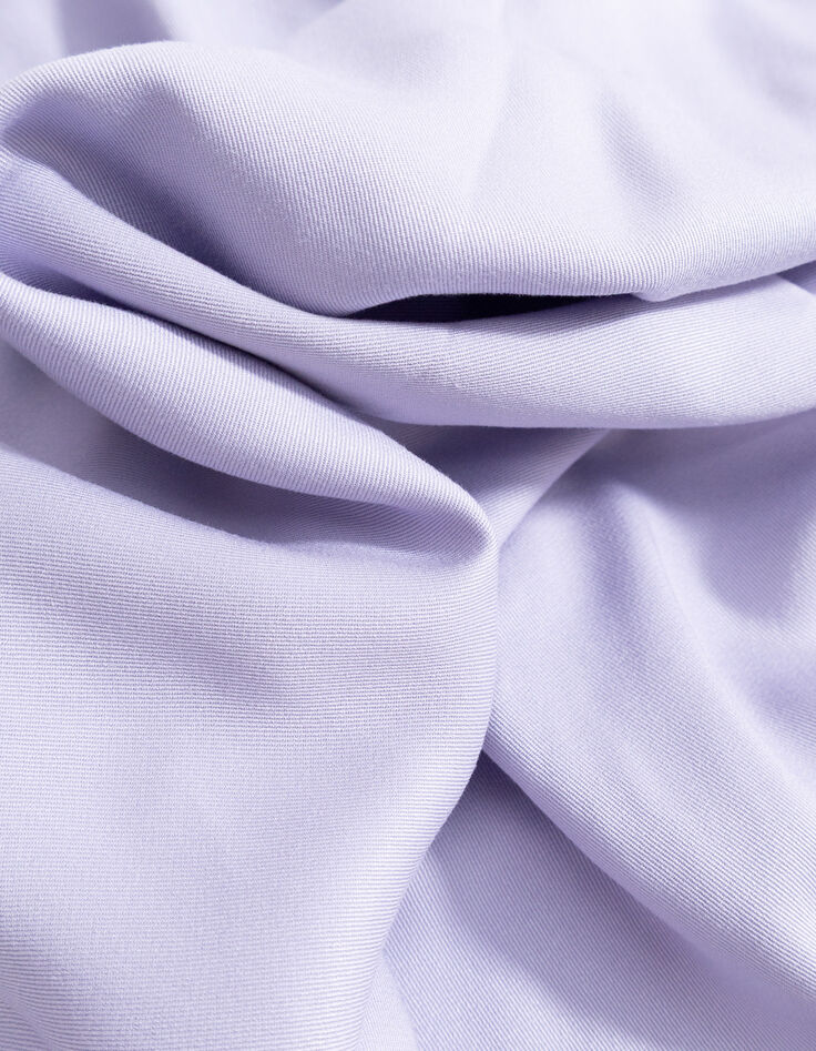 Women's reversible lilac short-sleeve top front/back-4