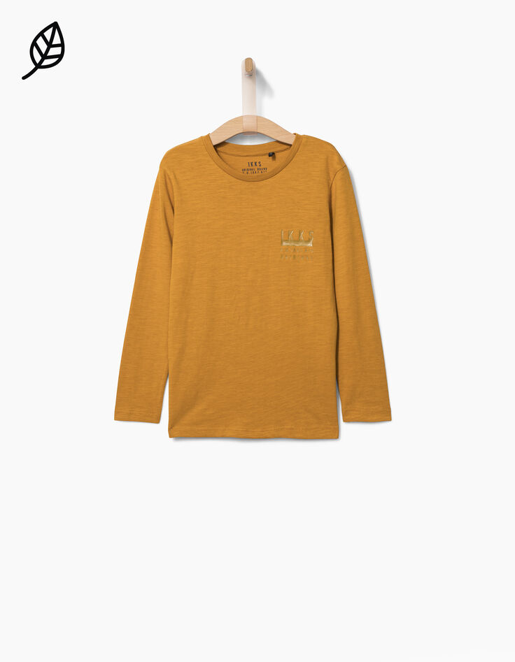 Camiseta azafrán niño-1