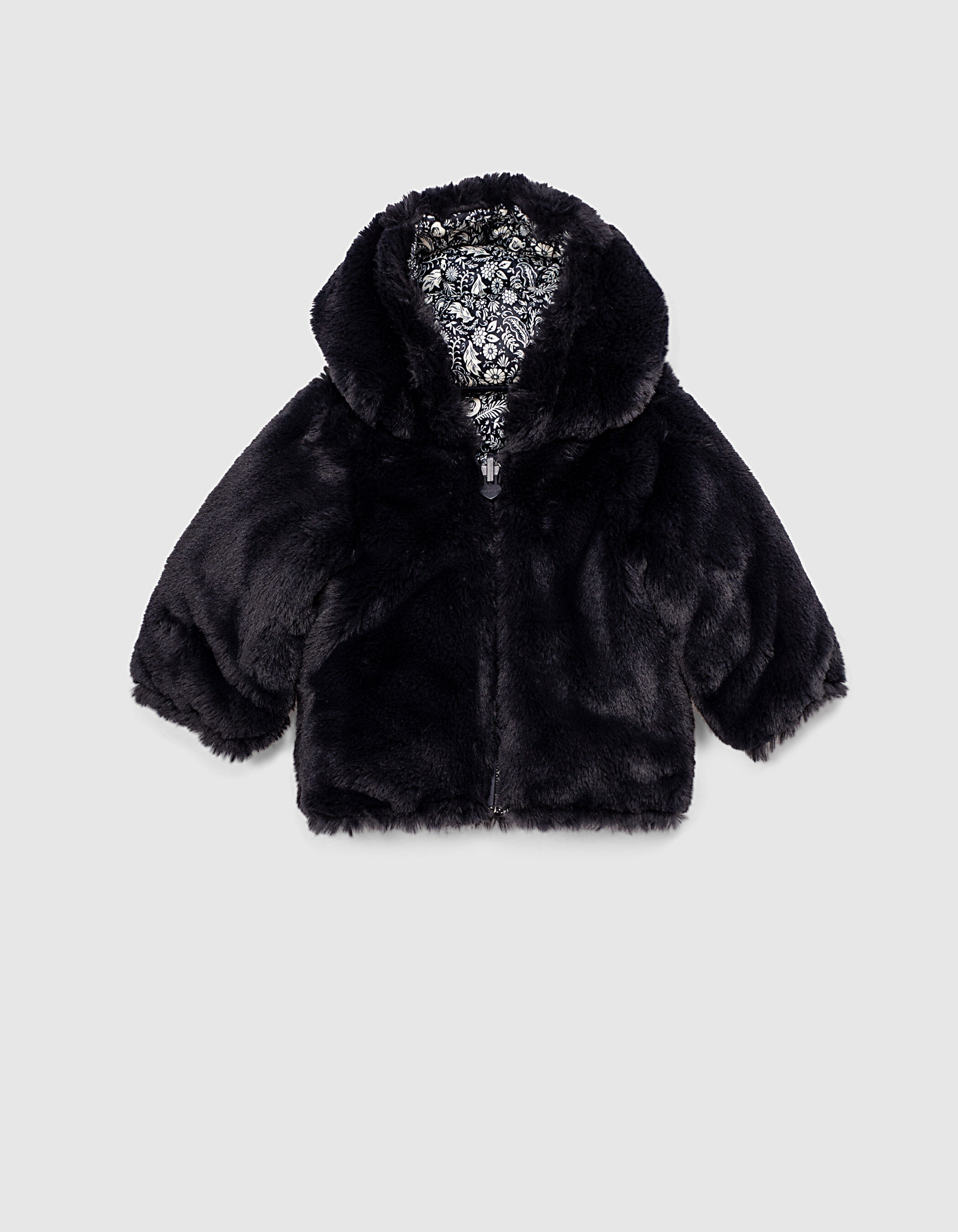 Baby girls top navy coat
