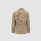 Lichtkaki Sahara-jasje Terra&reg; Denim peace & love meisjes - IKKS image number 3
