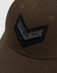 Casquette kaki broderie chevrons Femme-4